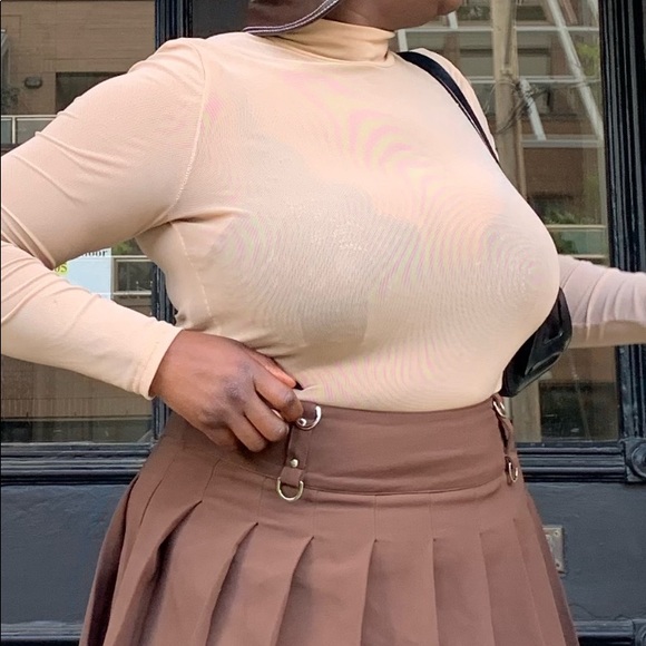 Tiger Mist Darcey Skirt - Chocolate - Picture 5 of 9